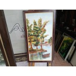 Висока картина масло на платно Испания - 3658